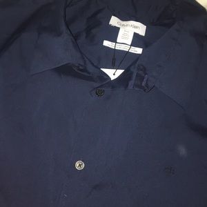 NWT Calvin Klein Button Up